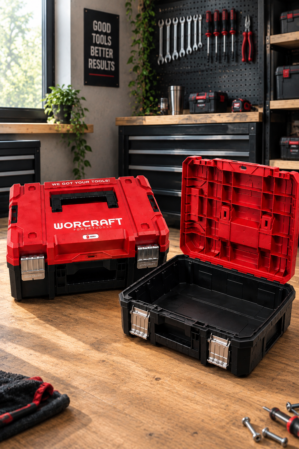 Boîte de Rangement WORCRAFT – Robuste et Pratique