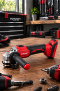 Meuleuse d’Angle Sans Fil WORCRAFT 20V