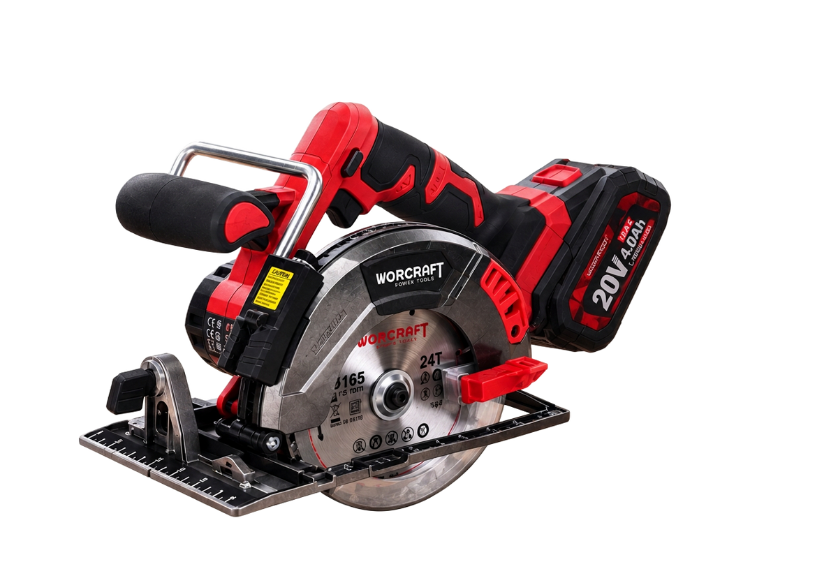 Scie Circulaire Sans Fil WORCRAFT 20V