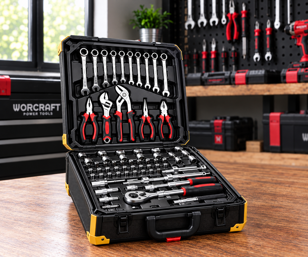 Mallette à outils 293 pièces – Coffret complet de bricolage et mécanique