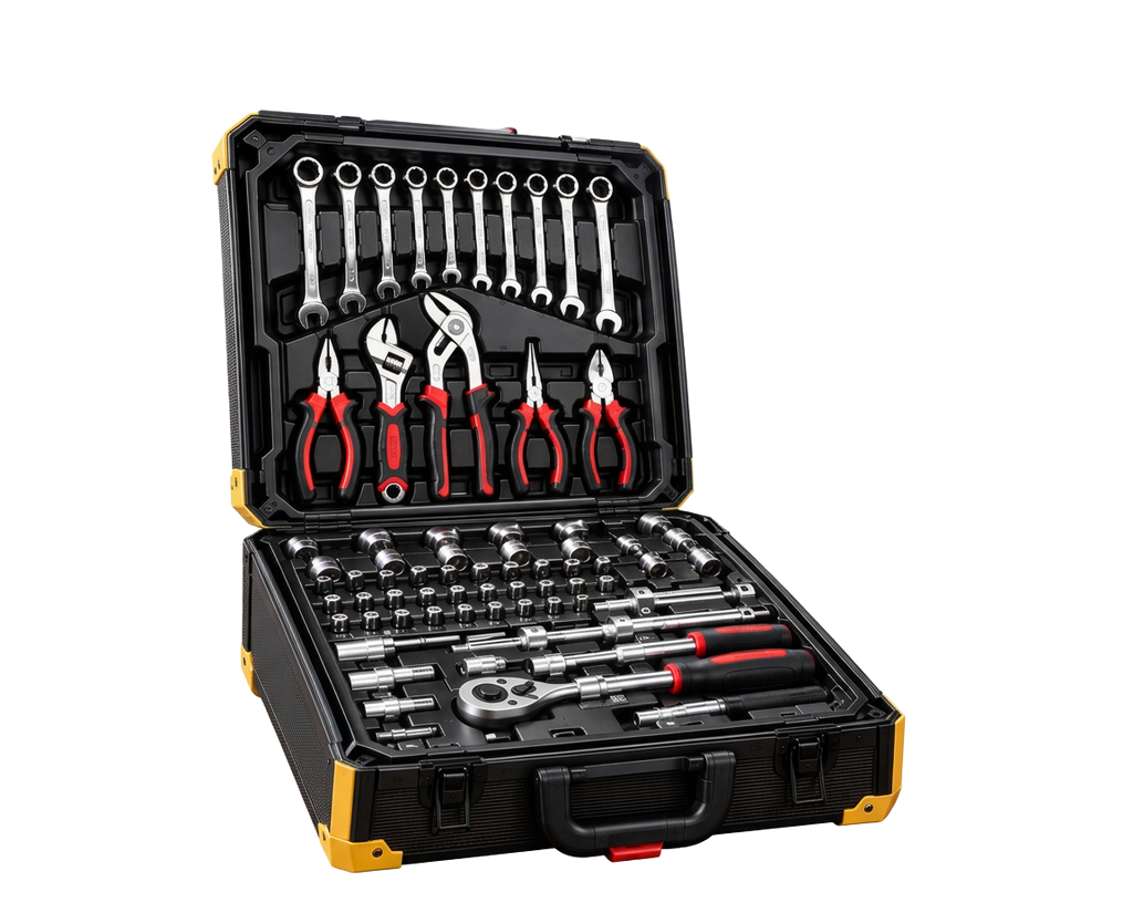 Mallette à outils 293 pièces – Coffret complet de bricolage et mécanique