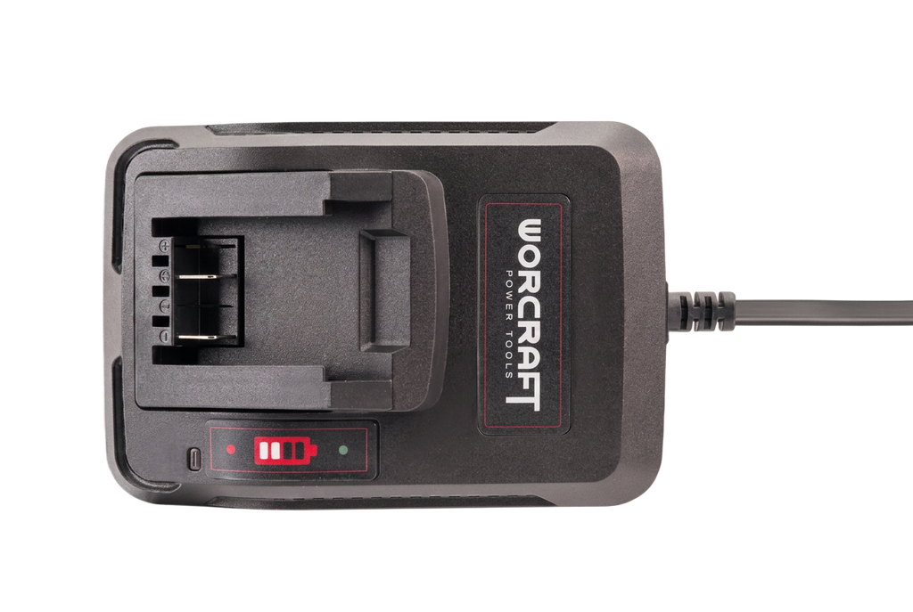 PowerCharge 20V — Chargeur Rapide Universel pour Batterie