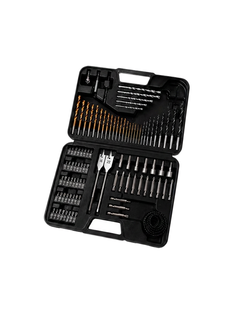 Coffret de 103 pièces PHIXWELL – Kit complet de perçage et vissage