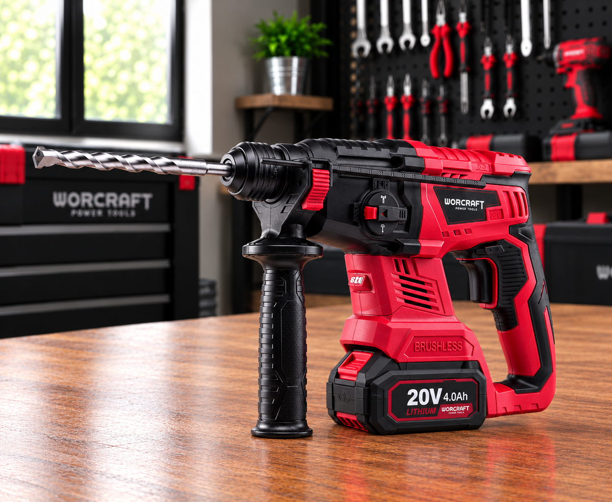 Marteau perforateur sans fil 20V Brushless